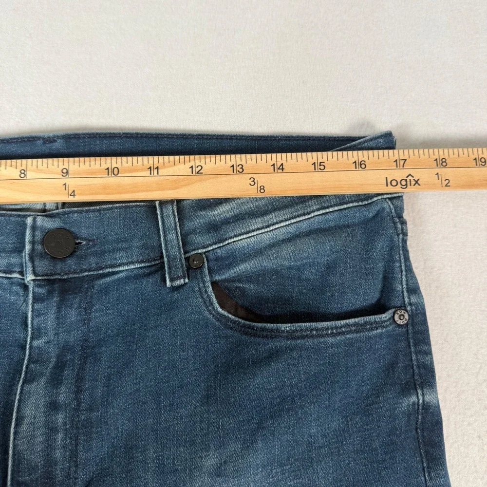 Mott & Bow Slim Fit Jeans Mens 33x32 Blue Denim Classic‎ Casual Designer Pants